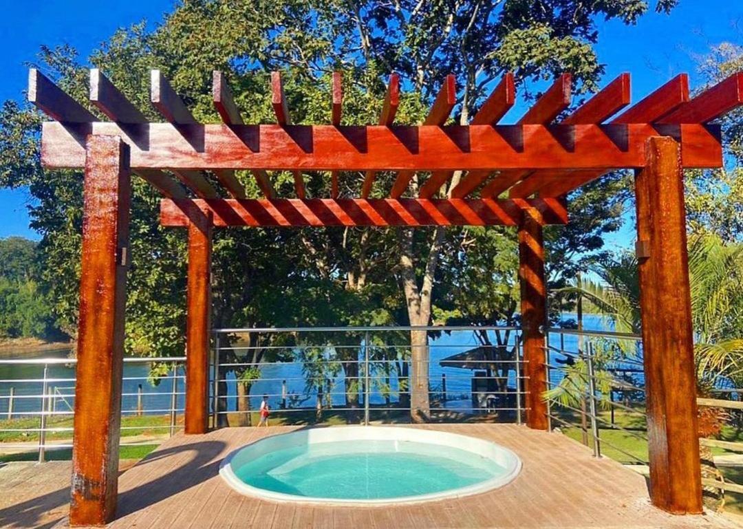 Flat No Pontal Do Lago 카우다스노바스 외부 사진